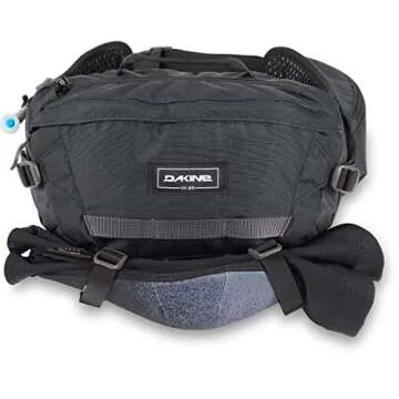 Dakine Hot Laps 5L Black - Versatile Hip Pack for Riders