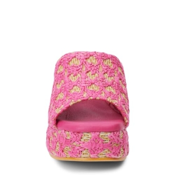 BEACH Matisse Cruz Block Platform Sandals - Pink