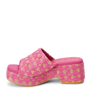 BEACH Matisse Cruz Block Platform Sandals - Pink