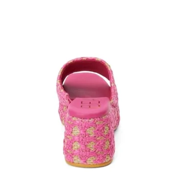 BEACH Matisse Cruz Block Platform Sandals - Pink