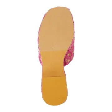 BEACH Matisse Cruz Block Platform Sandals - Pink