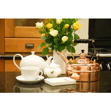Simplex Kettles Kensington Copper Finish Teakettle 1.9 Quart