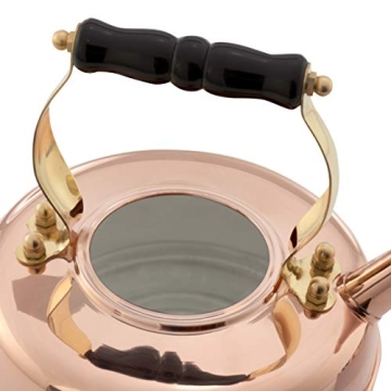 Simplex Kettles Kensington Copper Finish Teakettle 1.9 Quart