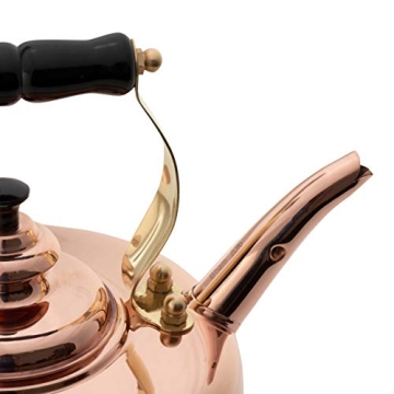 Simplex Kettles Kensington Copper Finish Teakettle 1.9 Quart