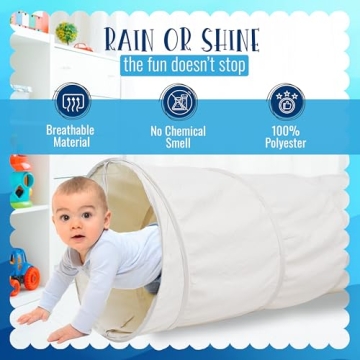 River & Aria Co Baby Play Tunnel – Perfect for Toddlers