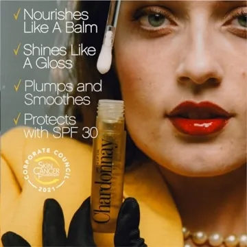 Vacation Chardonnay Lip Oil SPF 30 for Gorgeous Lips