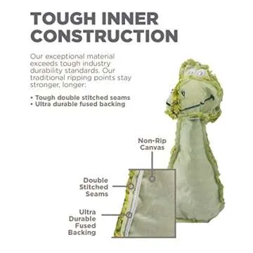 Outward Hound Ranch Roperz Pig Squeaky Dog Toy