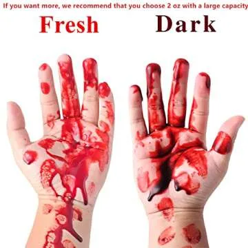 Go Ho Fake Blood Makeup - Realistic Halloween Effects
