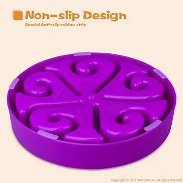 Pet Slow Feeder Dog Bowls Ideal for Healthier Eating Habits
