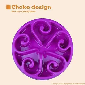 Pet Slow Feeder Dog Bowls Ideal for Healthier Eating Habits