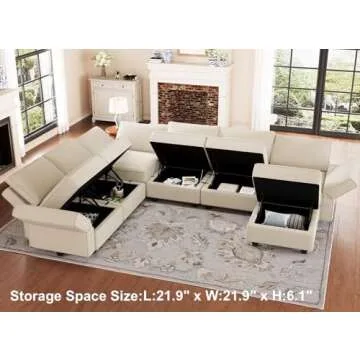 Belffin Modular Sectional Sofa - Stylish and Functional