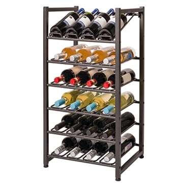 Neatfreak Stackable Wine Rack - Stylish and Durable