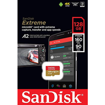 SanDisk Extreme 128GB Micro SD for GoPro Hero 9 Bundle