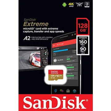 SanDisk Extreme 128GB Micro SD for GoPro Hero 9 Bundle