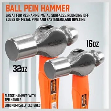 5-Piece Hammer Set - Durable & Versatile Tools