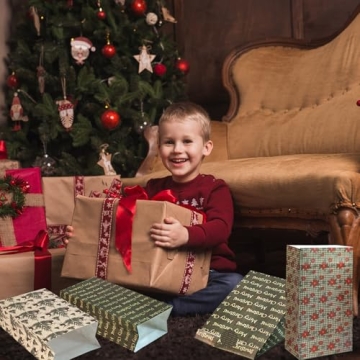 CMUSKO Vintage Christmas Treat Bags for All Occasions