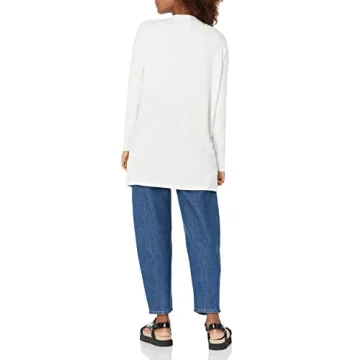 Amazon Essentials Lightweight Lounge Cardigan in White