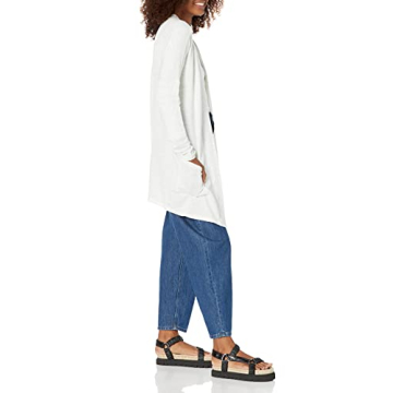 Amazon Essentials Lightweight Lounge Cardigan in White