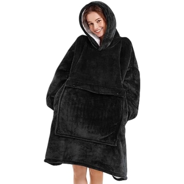 Narecte Cozy Sherpa Blanket Hoodie for All