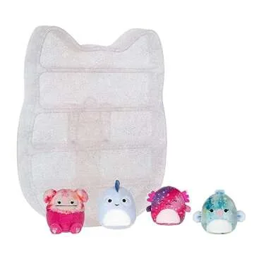 Squishville 2-Inch Plush Display Case with Exclusives