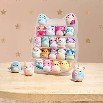 Squishville 2-Inch Plush Display Case with Exclusives