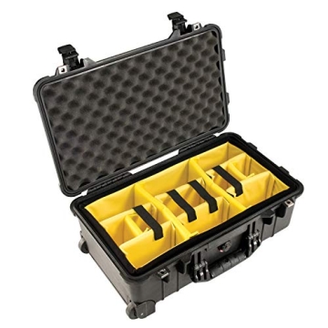 Pelican 1510 Case With Padded Dividers for Safe Travel