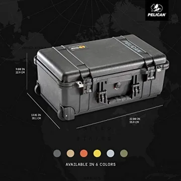 Pelican 1510 Case With Padded Dividers for Safe Travel