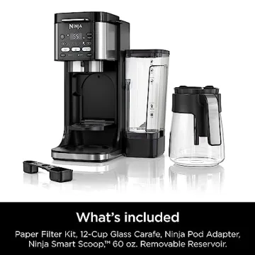 Ninja DualBrew Pro Coffee Maker Fast Brewing Dual System