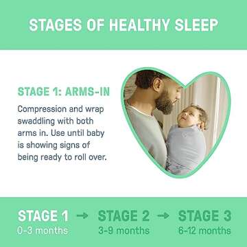 SwaddleMe by Ingenuity Compression Swaddle Pod, Two-Way Zipper for Easy Changes, Improves Sleep & Calms Startle Reflex, 3-6 Months, 2-Pack - Peekaboo Panda