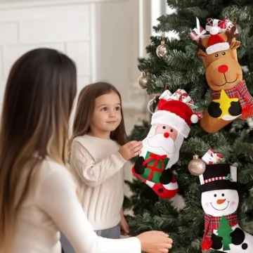 Personalized EverMerry Christmas Stockings Set - 3 PCS