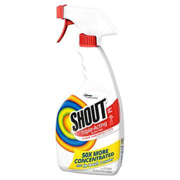 Shout Laundry Stain Remover Trigger Spray, 22 Fl Oz