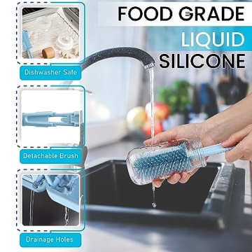 Travel Baby Bottle Cleaning Kit - Convenient & Compact