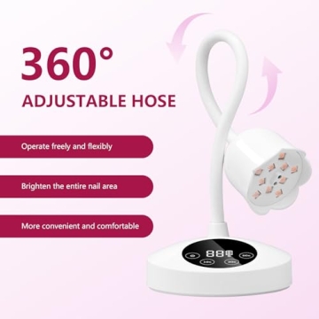 Fast Curing with Makartt UV Nail Lamp for Perfect Nails