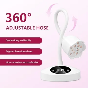 Fast Curing with Makartt UV Nail Lamp for Perfect Nails