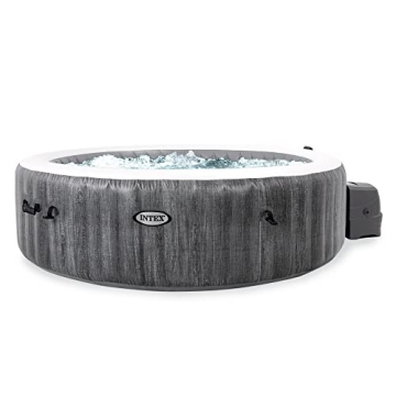 INTEX 28441EP PureSpa Greywood Deluxe Spa Set – Relaxation Redefined