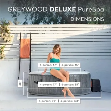 Intuitive INTEX PureSpa Deluxe Hot Tub for Relaxation