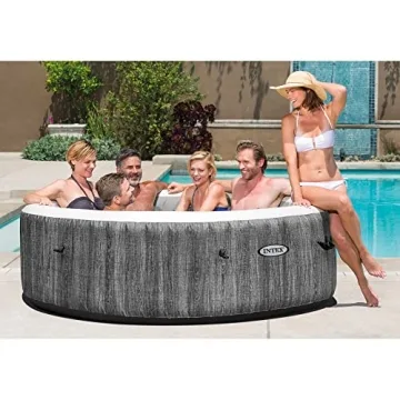 Intuitive INTEX PureSpa Deluxe Hot Tub for Relaxation