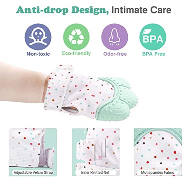 Baby Teething Mitten - Soothing Relief & Fun for Infants