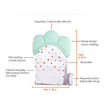 Baby Teething Mitten - Soothing Relief & Fun for Infants