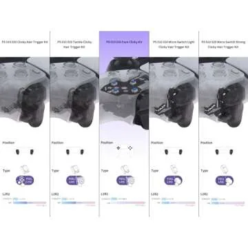 eXtremeRate Face Clicky Kit V2 for PS5 Controllers
