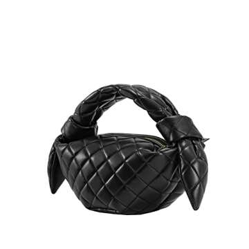 JW PEI Women's Croissant Top Handle Bag (Black)