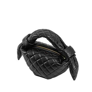 JW PEI Women's Croissant Top Handle Bag (Black)