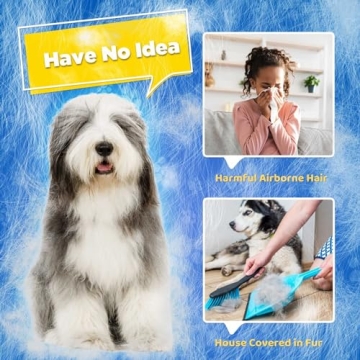 Upgrade Efficient Pet Hair Remover Gloves for Pets