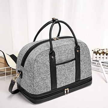 Stylish Canvas Weekender Bag for Women - Travel Essentials