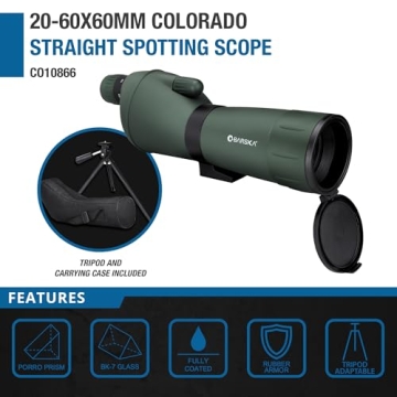 BARSKA Colorado Zoom Spotting Scope Hunting Birding