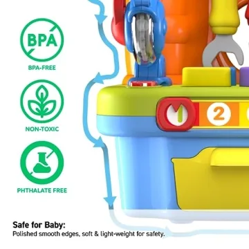 Musical Learning Workbench Toy for Kids Age 1-3