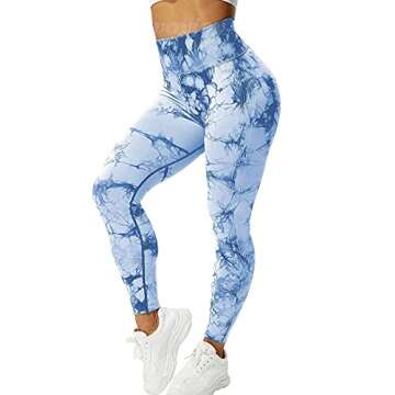 VOYJOY Seamless High Waist Leggings - Scrunch Butt & Comfort