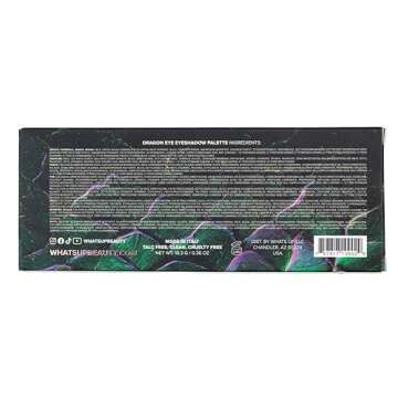 Whats Up Beauty - Dragon Eye Eyeshadow Palette Talc Free Clean Cruelty Free Made in Italy Makeup