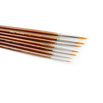 Fine Detail Paint Brush Set for Watercolor and Acrylic