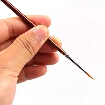 Fine Detail Paint Brush Set for Watercolor and Acrylic